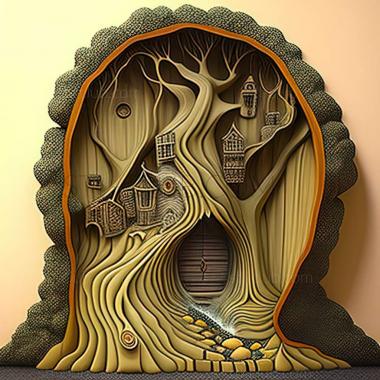 3D model Jacek Yerka (STL)